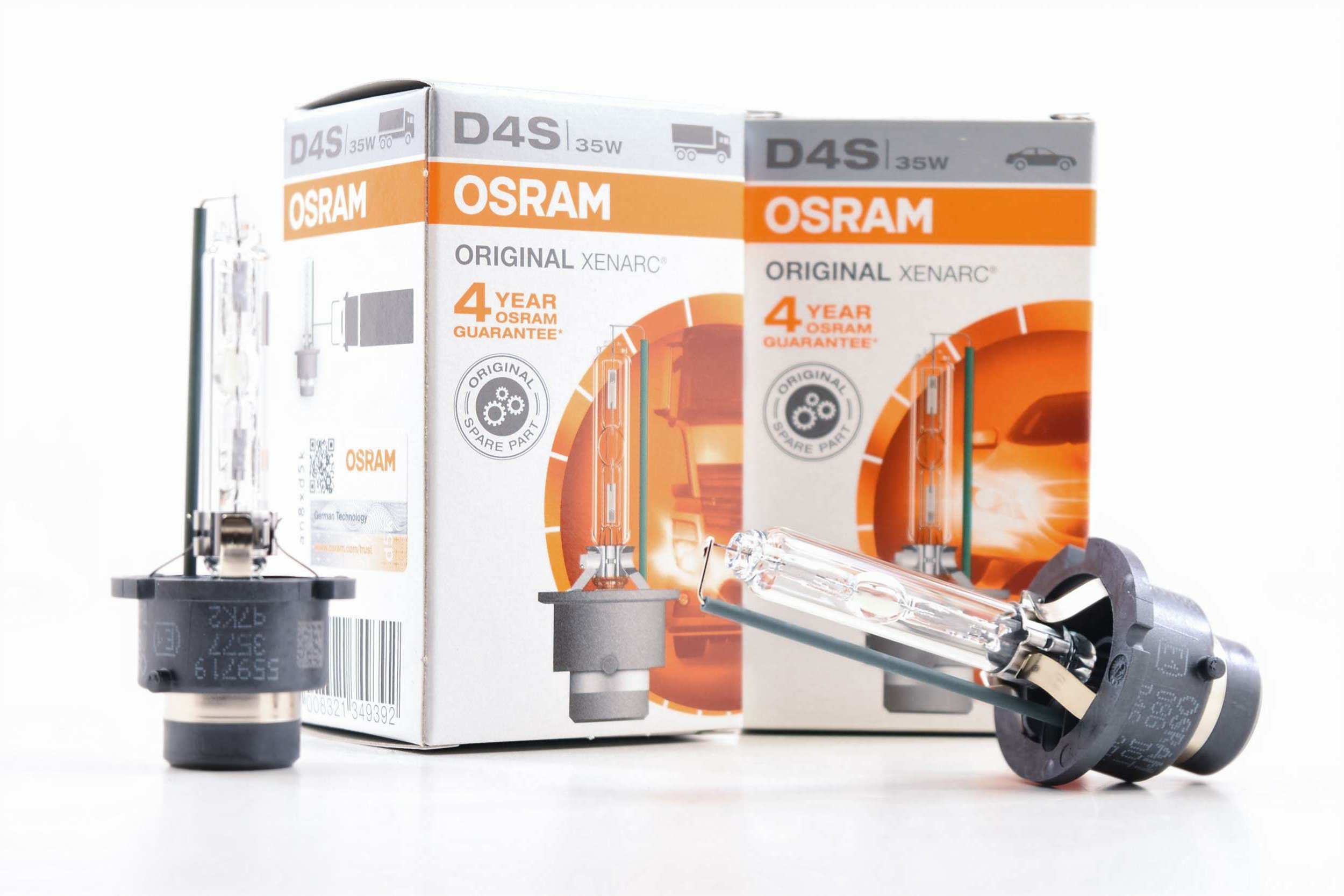 D4S 4300K HID Bulbs Osram Xenarc 66440 Classic Bulbs | HR B62